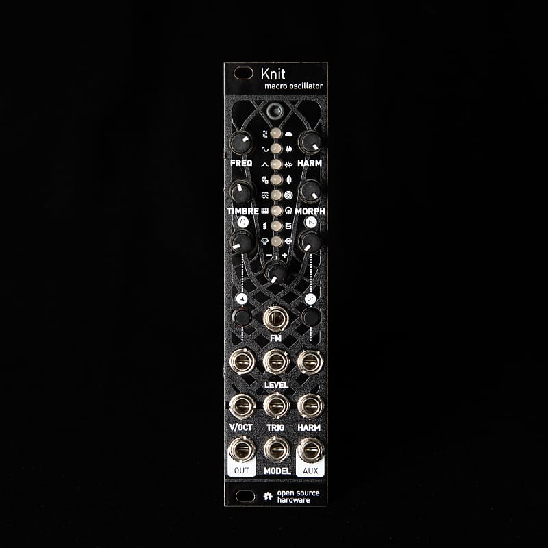 Antumbra Knit (uPlaits) Micro Mutable Instruments Plaits Eurorack Synth Module (Black Textured) image 1