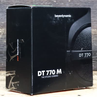 Beyerdynamic DT 770 M 80 Ohms Closed-Back Monitor Headphones w/High Attenuation image 4