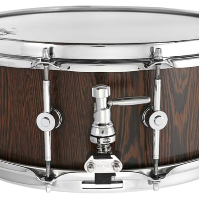 Hendrix Drums 6x14 Archetype Stave Series Snare Drum in Wenge Wood image 4