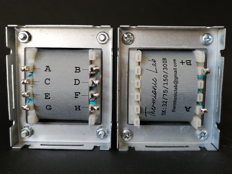 Thermionic Lab EL84 Single Ended Output Transformer for Headphone amplifiers,10W  			