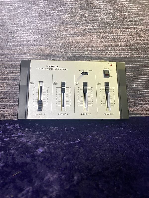 Radio Shack Four-Channel Stereo Sound Mixer Mixer (King of Prussia, PA) image 1