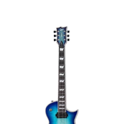 ESP LTD EC-1000T/CTM FM Electric Guitar - Violet Shadow image 5