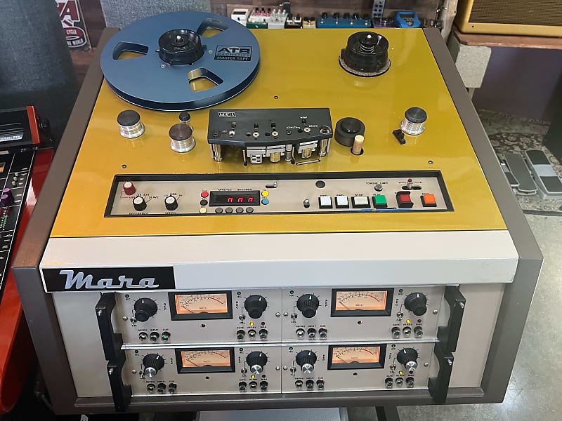 Mara Machines MCI JH110C 1/4” Two-Track  Tape recorder, Vintage  electronics, Vintage