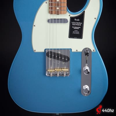 Fender Vintera '60s Telecaster Modified with Pau Ferro Fretboard - Lake Placid Blue image 1