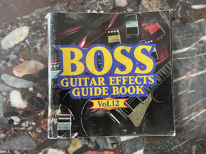 BOSS Guitar Effects Guide Book Vol.12 Deutsche Fassung Reverb