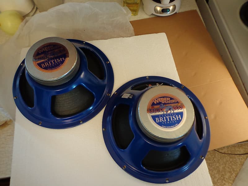 Weber Model 1279 Blue Dog 30 Watt 1-Pair | Reverb