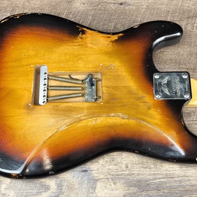 MyDream Stratocaster Custom Built - Heavy Relic Sunburst SRV image 3