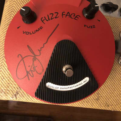 Eric Johnson Fuzz Face EJF1-Red Signed 1/50 mint w box Dunlop image 3