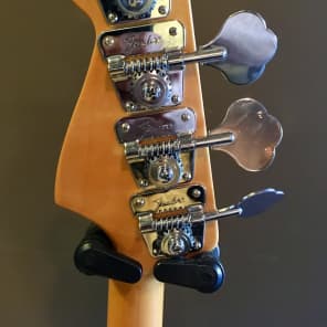 Fender FSR 2014 American Vintage '75 Jazz Bass Aged Natural w/ Fender hardsell case image 4