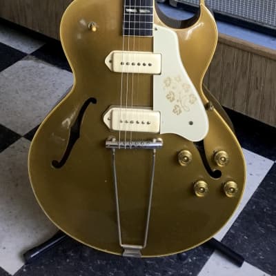 1953 Gibson ES-295 - Gold with Lifton Hard Case for sale