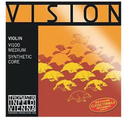 Thomastik VIS100 Vision Solo Violin Strings Set image 1