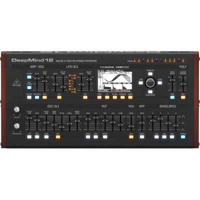 Behringer DEEPMIND 12D True Analog 12-Voice Polyphonic Desktop Synthesizer with Tablet Remote and Wi-Fi image 10