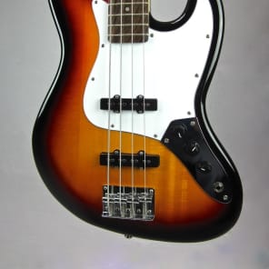Aria STB-JB Electric Bass Guitar 4 String Vintage Sunburst. Jazz Style. image 2