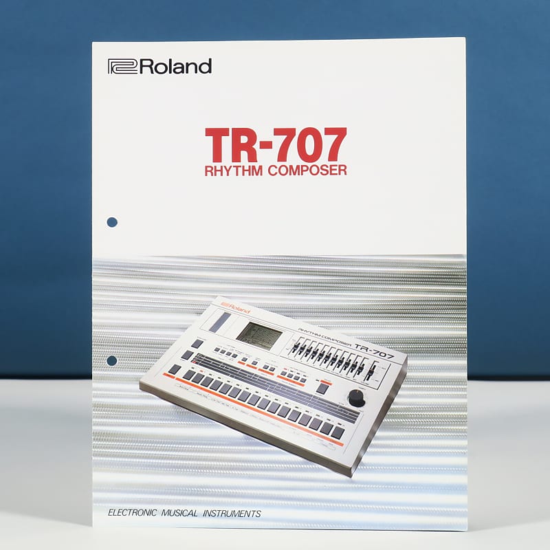 Roland TR-707 Rhythm Composer brochure image 1