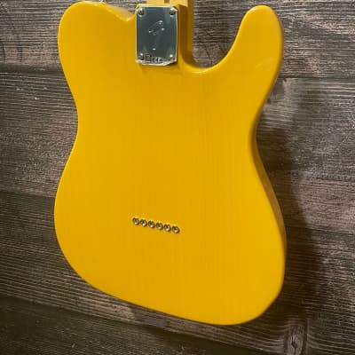 Fender Player Telecaster Left-Handed Electric Guitar (Butterscotch Blonde, Maple Fingerboard) (Carle image 8