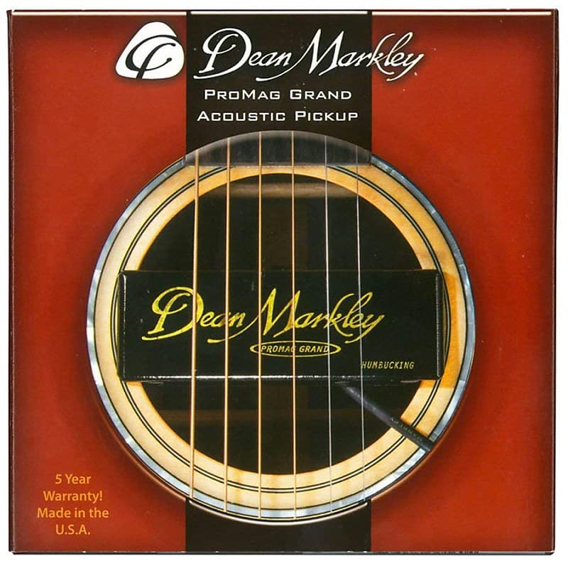 Dean markley promag plus deals acoustic guitar pickup