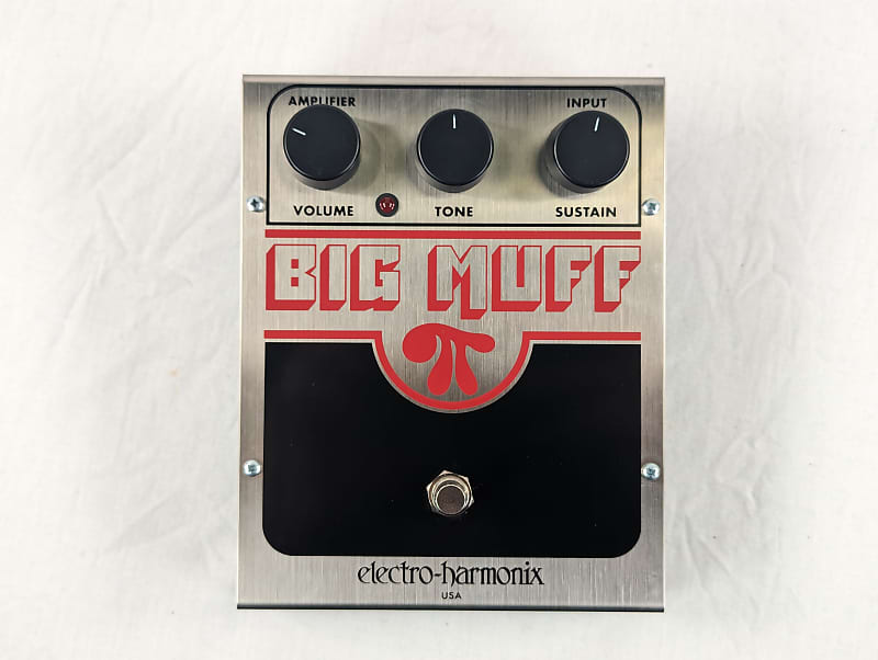 Used Electro-Harmonix Big Muff Pi Fuzz Guitar Effects Pedal image 1