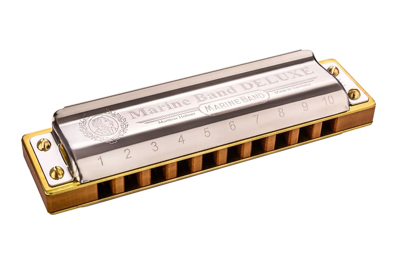 Hohner Marine Band Deluxe Harmonica M2005 Key of Ab image 1