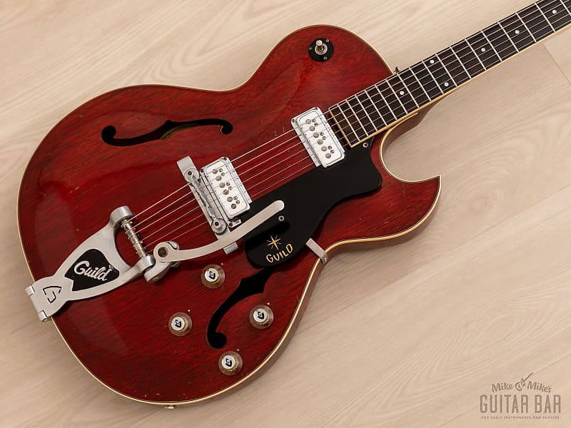 1962 Guild Starfire III Cherry 100% Original w/ | Reverb Australia