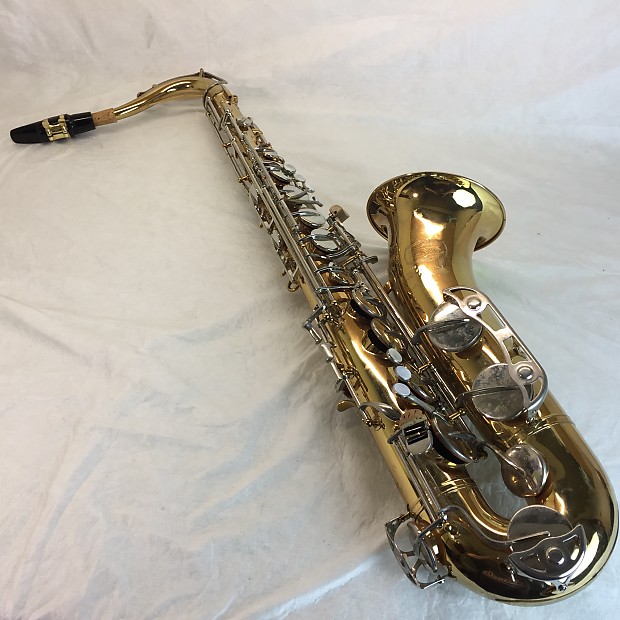 Selmer Bundy II Tenor Sax Saxophone + Case and Accessories Made in USA
