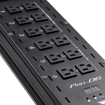 Chauvet PROD6 DMX-512 Dimmer/Switch Pack (6-Channel) | LED Light Controllers, BLACK image 4