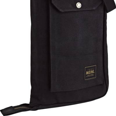 Meinl Percussion Waxed Canvas Drumstick Bag - Black (MWSBKd1) | Reverb