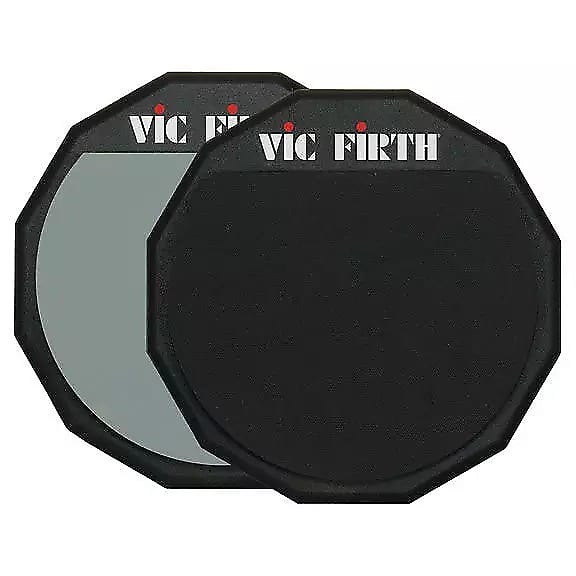 Vic Firth PAD12D Double-Sided Practice Pad - 12" image 1