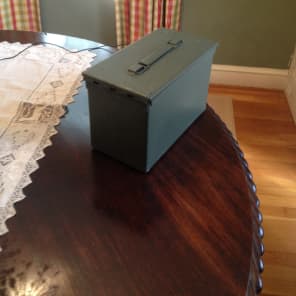 Ammo can speaker system (portable) army green image 4