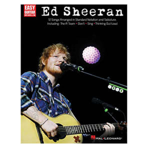 Hal Leonard Ed Sheeran for Easy Guitar: Easy Guitar with Notes & Tab
