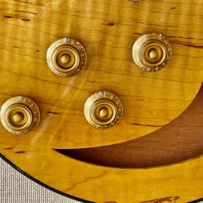 Marchione Semi-Hollow Maple / Mahogany Guitar  --   Brazilian Rosewood Fingerboard  -- image 7