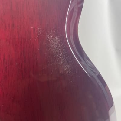 Washburn Idol Series WI-64 Electric Guitar w/ Gig Bag, Transparent Red (USED) image 10