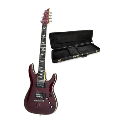 Schecter Omen Extreme-6 6-String Electric Guitar (Black Cherry 