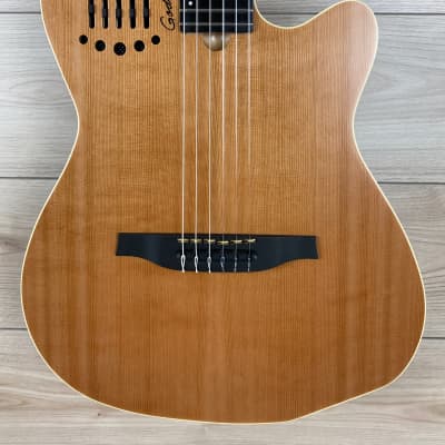 Godin 032150 Multiac ACS Nylon Natural SG Acoustic Electric Guitar Natural for sale