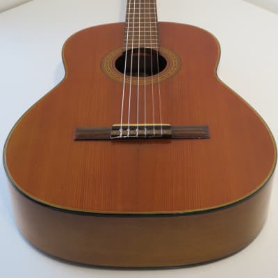 Late 60's / Early 70's CBS Masterwork Classical Guitar with High Action image 9