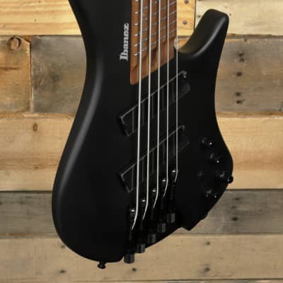 Ibanez Bass Workshop EHB1005MS Multi-Scale 5-String Bass Black Flat w/  Gigbag for sale