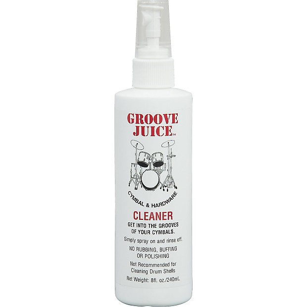 Groove Juice GJCC Cymbal Cleaner - 8oz Spray Bottle image 1