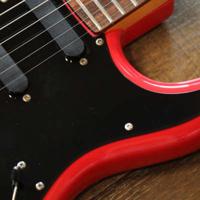 Casio MG-510 MIDI Electric Guitar Red HSS + Gig Bag image 4