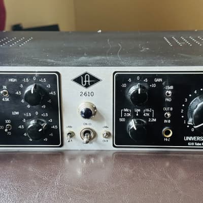【李嘉徵】Universal Audio  2-610S 高級マイクプリ 李嘉徵様専用】Universal Audio 2-610S 高級マイクプリ - メルカリ