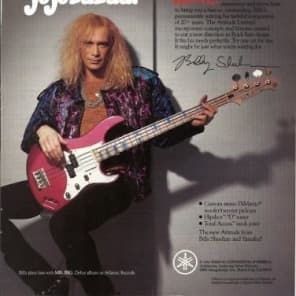 1990 Yamaha Attitude Custom - Billy Sheehan Signature date '92, Red image 19