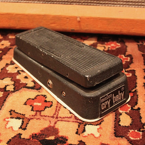 Vintage 1970s Jen Mister Cry Baby Super Wah Green Fasel