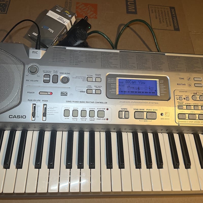 CASIO CTK-800 シルバー CASIO CTK-800 (DEMO songs) part 1/3 - YouTube
