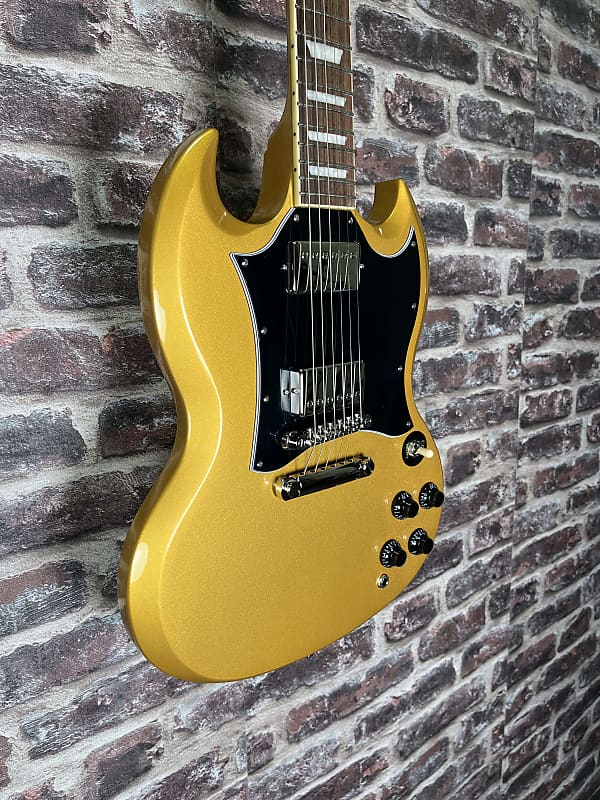 EPIPHONE SG TRADITIONAL PRO METALLIC GOLD | Reverb