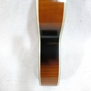 Vintage 1960s Old Kraftsman Silvertone Musical Note Acoustic Guitar Sunburst Kay Perfect Starter Guitar Or Gift Plays well Tight Action Near Mint!!! image 2