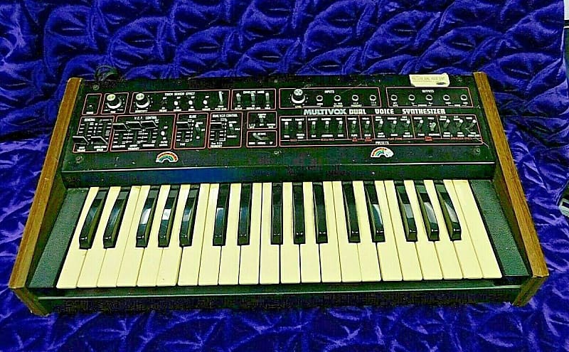 Multivox MX-75 / Pulser Dual Voice Synthesizer! Serviced Vintage 1978! image 1
