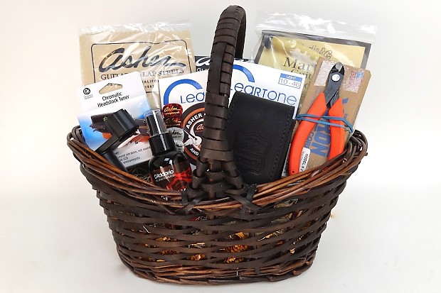 Electric Guitar Player Essentials Gift Basket For Any Occasion by Asher Guitars image 1
