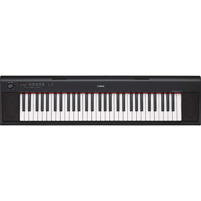Yamaha NP-12B Piaggero - 61 Key Piano Style Keyboard - Black image 1