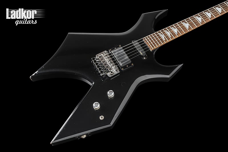 B.C. Rich USA Warlock Neck Thru Black HS Floyd Rose Vintage | Reverb