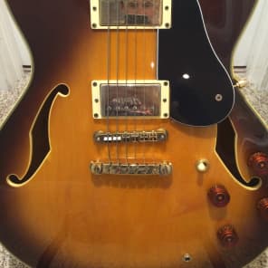 Ibanez Artstar AS-120 1999 Sunburst Guitar (ES-335 clone) image 2