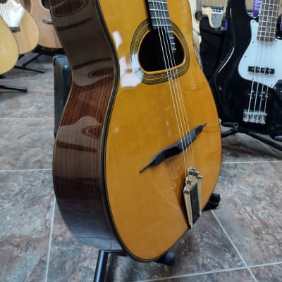 Gitane D-500 "D" hole Gypsy Jazz Guitar 2023 - High Gloss Finish *Leather Gig Bag Included* image 2