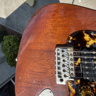 Rare Greco Stratocaster 1979 all mahogany natural Phil X Kinman Fralin PRS tremelo Asher image 7